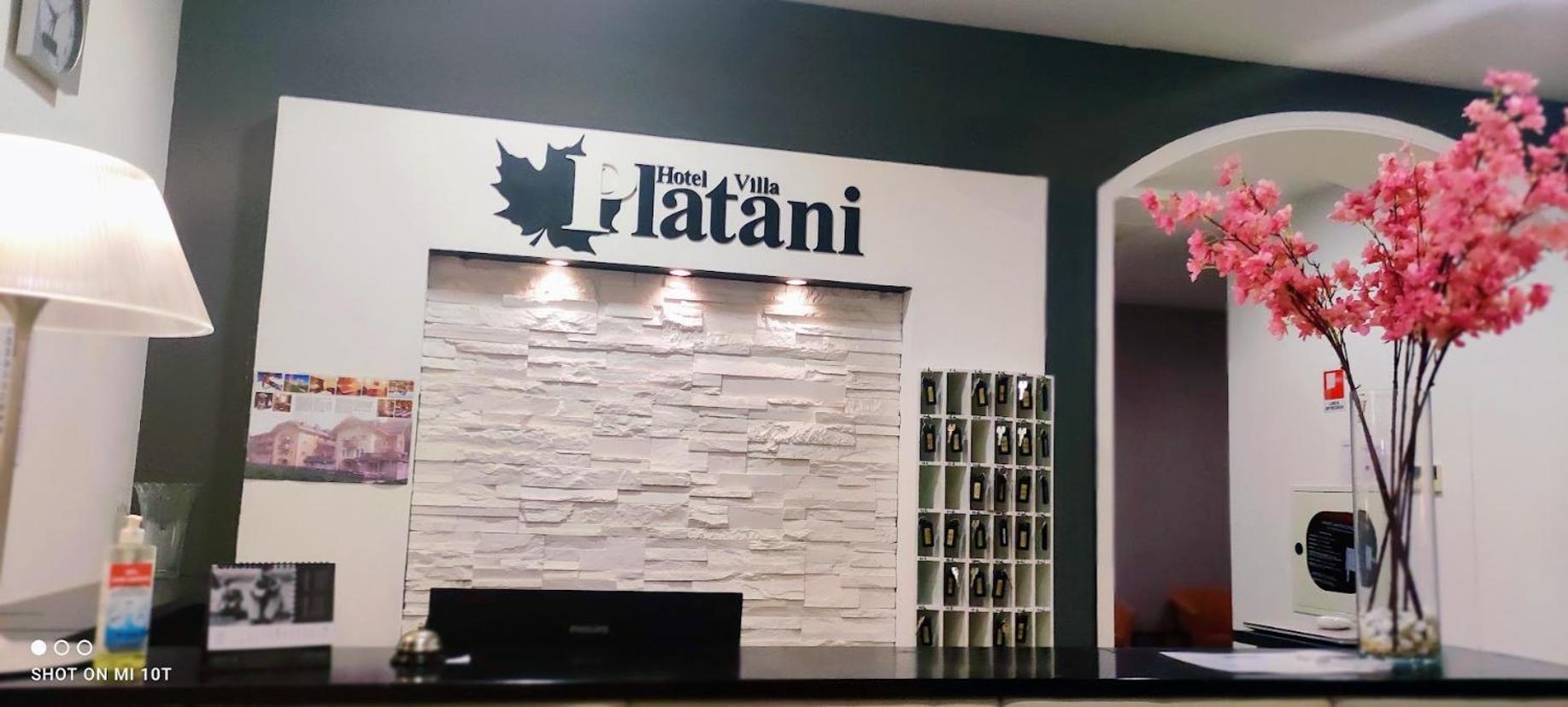 Hotel Villa Platani Riccione Exteriör bild